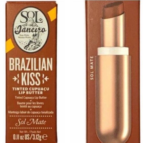 NWT Sol De Janerio Sole Mate or Teeny Bikini Brazilian Kiss Lip Butter - Picture 3 of 7